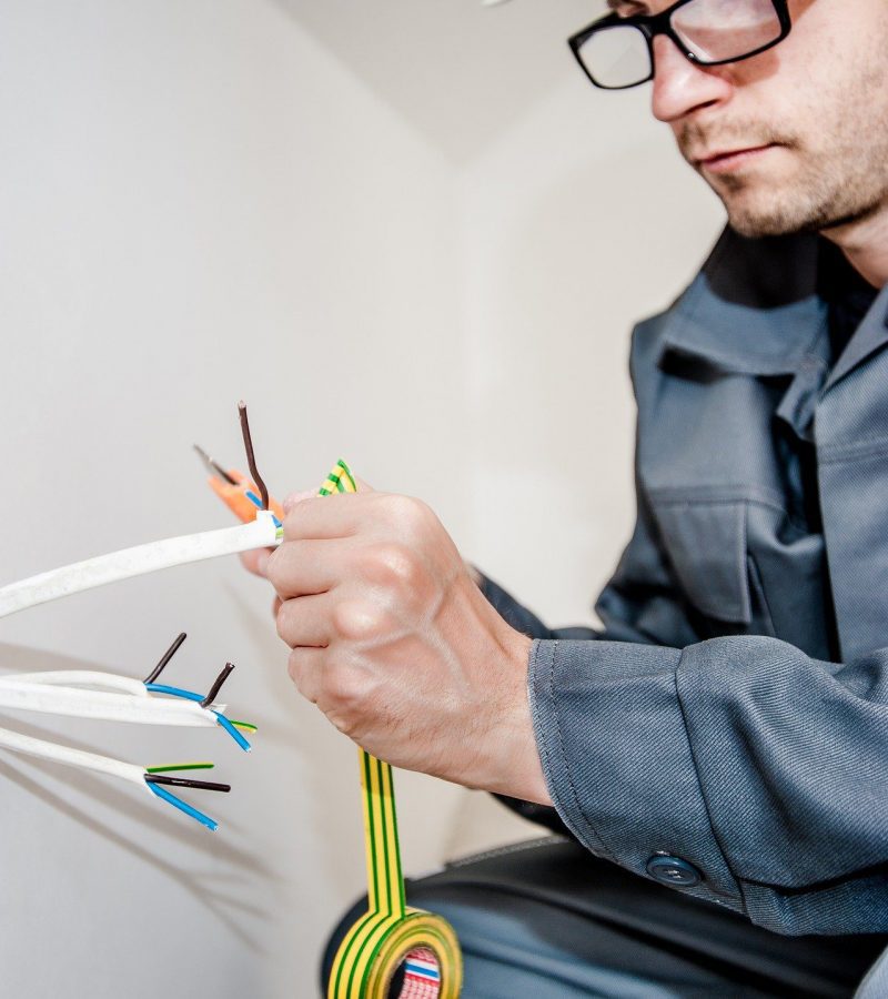 Harkin Electrician during maintenance